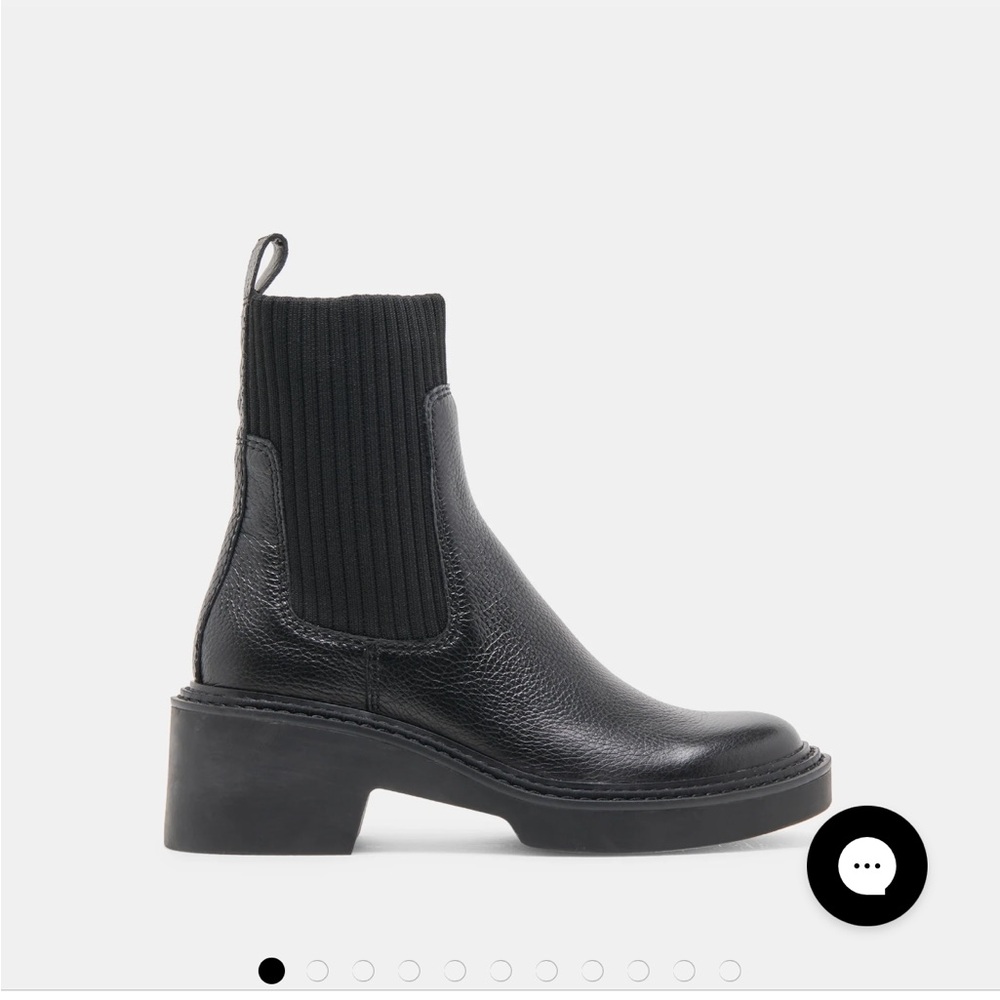 Dolce Vita Black Ankle Boots